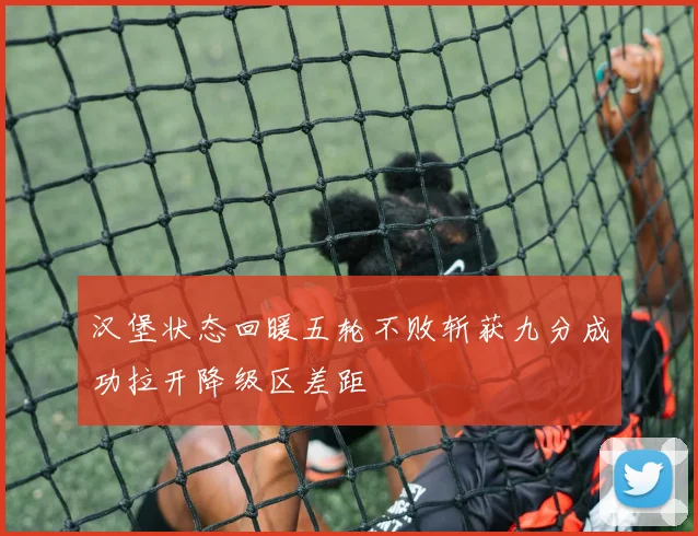 汉堡状态回暖五轮不败斩获九分成功拉开降级区差距