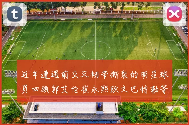 近年遭遇前交叉韧带撕裂的明星球员回顾郭艾伦崔永熙欧文巴特勒等人