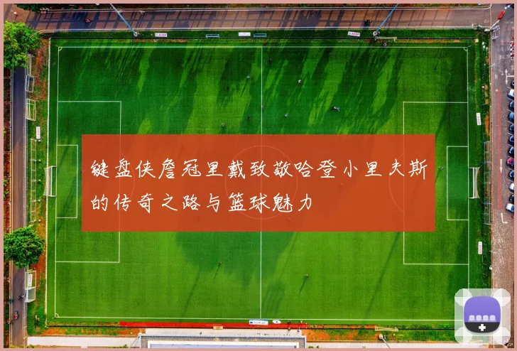 键盘侠詹冠里戴致敬哈登小里夫斯的传奇之路与篮球魅力